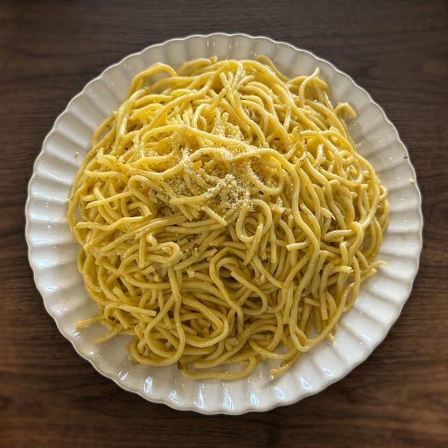 Garlic Noodles.