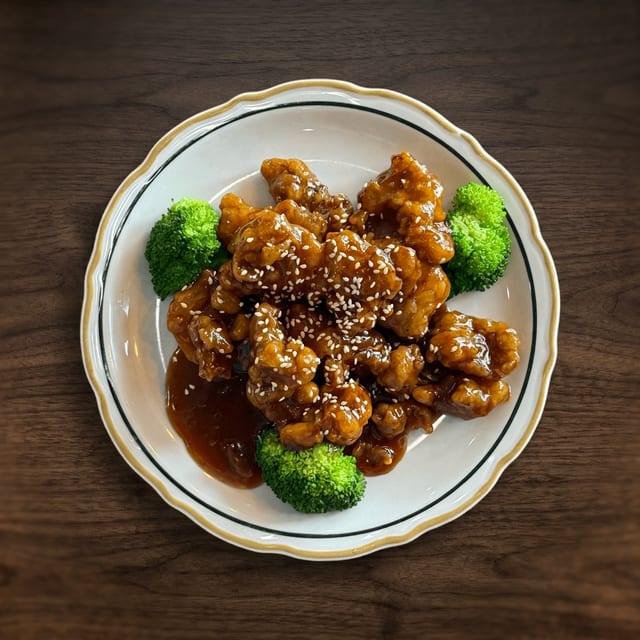 Sesame Chicken.