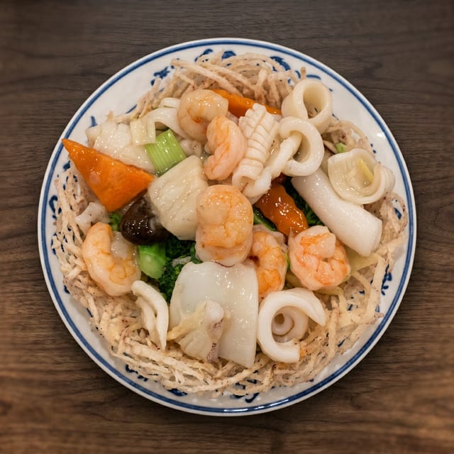 Seafood Delight.