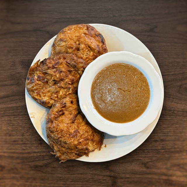 Egg Foo Young Pork.