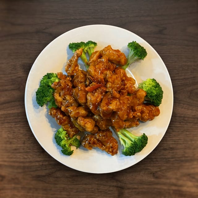 Orange Chicken.