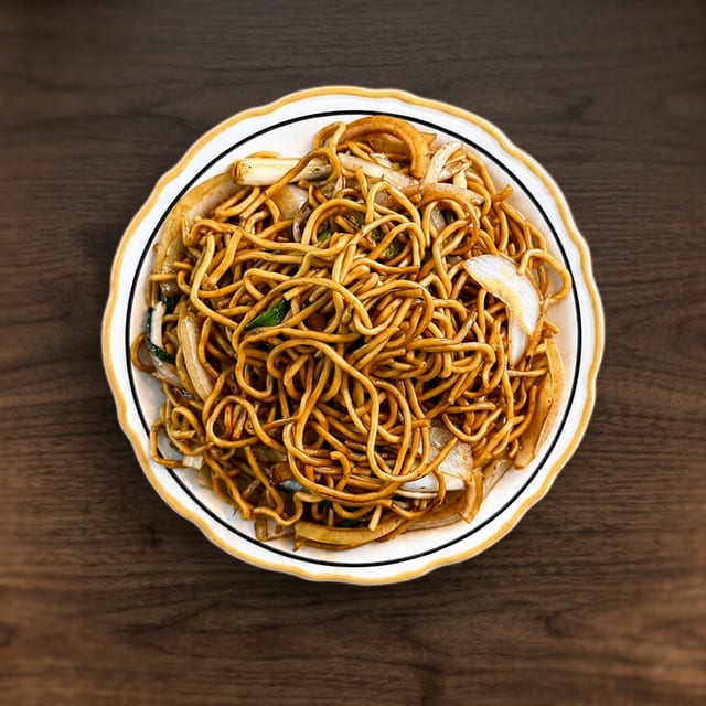 Ginger Scallion Lo Mein.