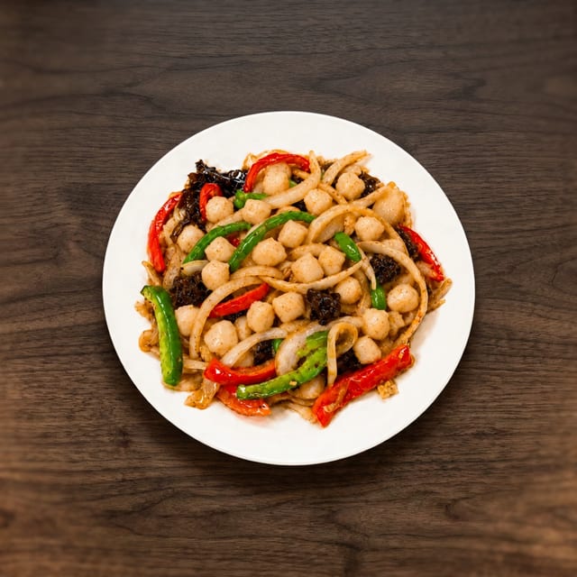 Scallop with Garlic Sauce (Yu Hsiang).