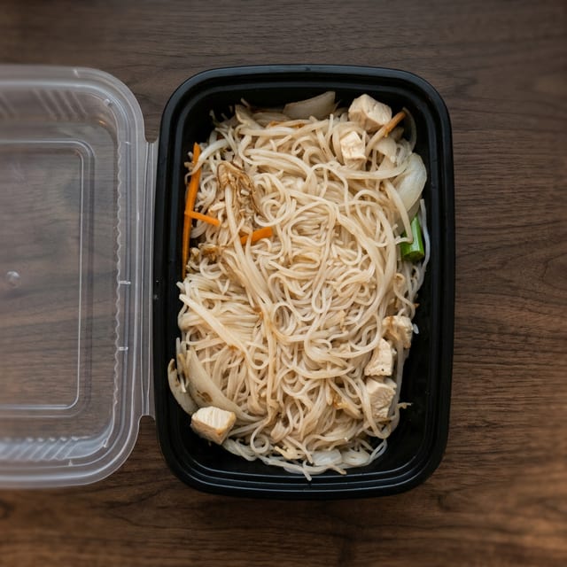 Chicken Rice Sticks Noodles.