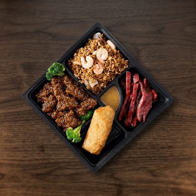 Sesame Beef Plate (Pick 2 Appetizer).