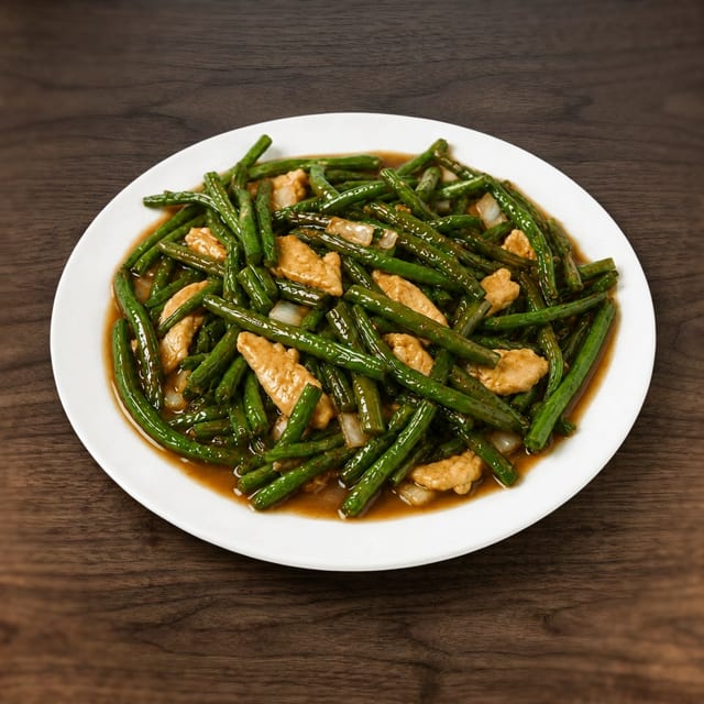 Chicken with String Beans.