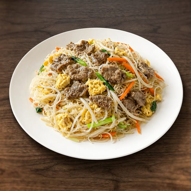 Beef Rice Sticks Noodles.